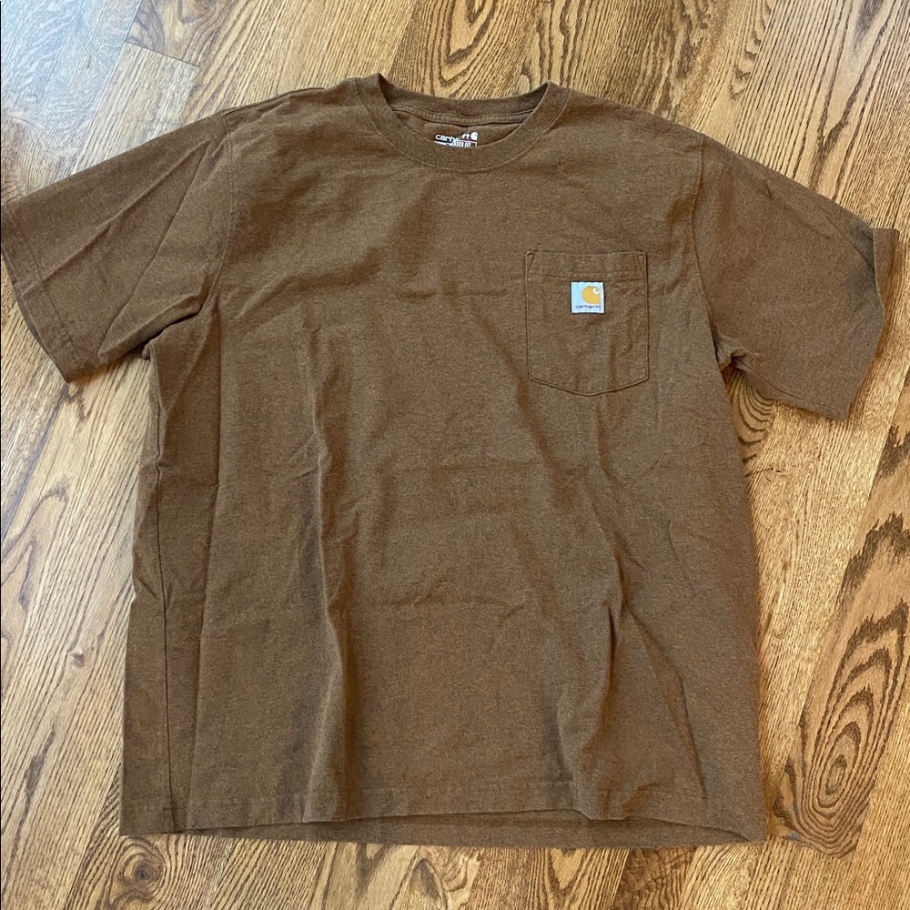 Carhartt t- shirt bundle (2) shirts shirt sleeves relaxed fit loose fit XL - Picture 3 of 10